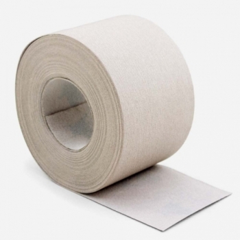 Roll of sandpaper with...