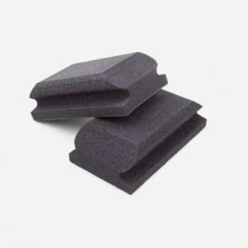 Rubber pad with velcro for...